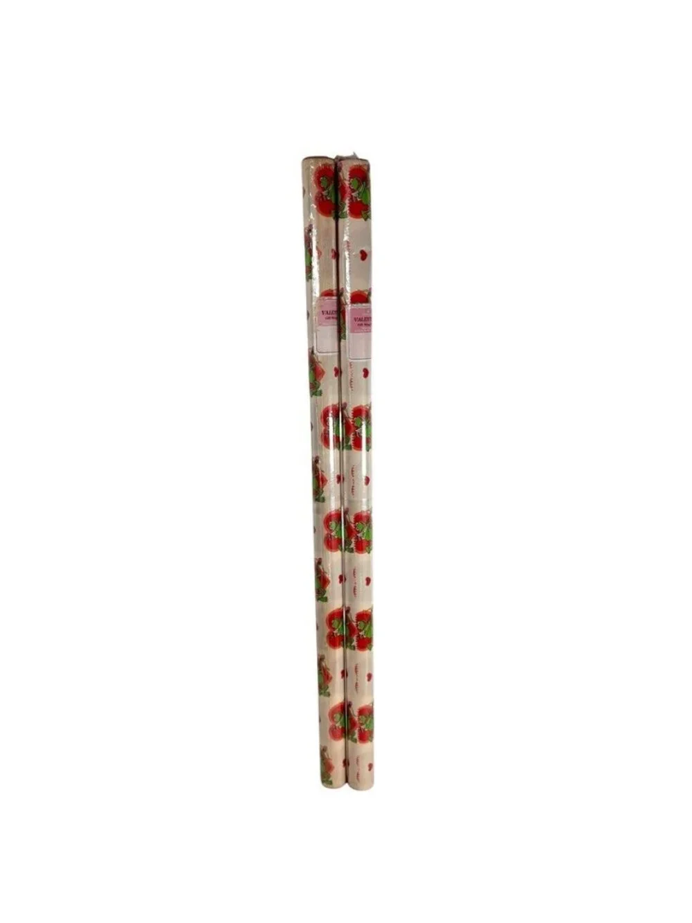 2 VTG 1980 Hallmark Muppets Kermit The Frog Valentines Day Wrapping Paper Rolls